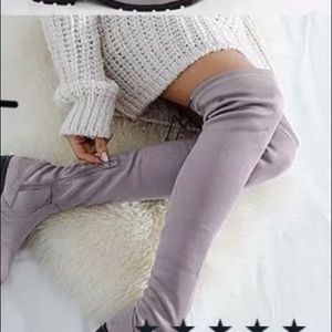 Brand New - knee high boots fit like size 9